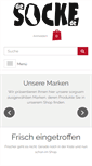 Mobile Screenshot of diesocke.de