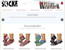 Tablet Screenshot of diesocke.de